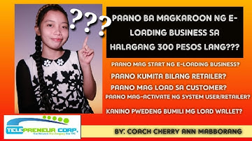 TPC E-Loading Business Guide (Tagalog)