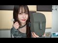 【白子もか】竹耳かきと綿棒でもくもく耳かき💭【ASMR / 4K】