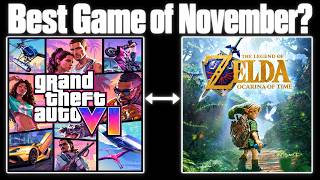 GTA 6 vs Zelda: Which Game REALLY Owns November?