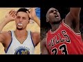 Chef Curry vs Jordan! Splash Abuse! Warriors vs 96 Bulls! NBA 2K16 PS4 Play Now