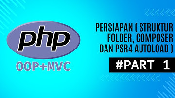 Belajar PHP OOP dengan Konsep MVC - 1 Persiapan ( Struktur folder, composer dan psr4 autoload )