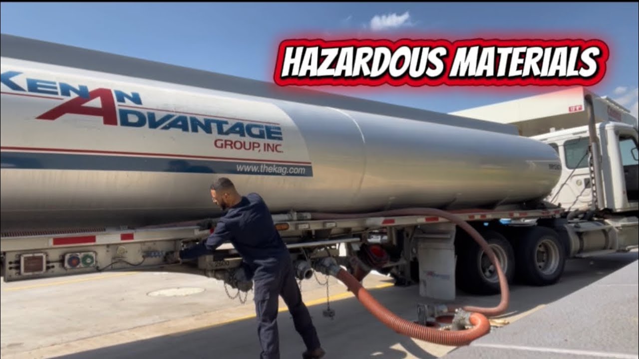 Azmat Driver A day in the life of a hazmat driver - Fuel delivery. - YouTube