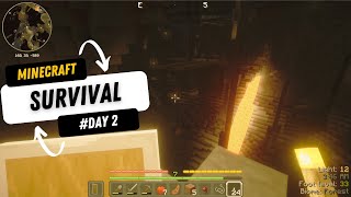 TIDAK YAKIN MINING, AKHIRNYA AKU MENEMUKAN MINESHAFT GAESS | MINECRAFT SURVIVAL #DAY02