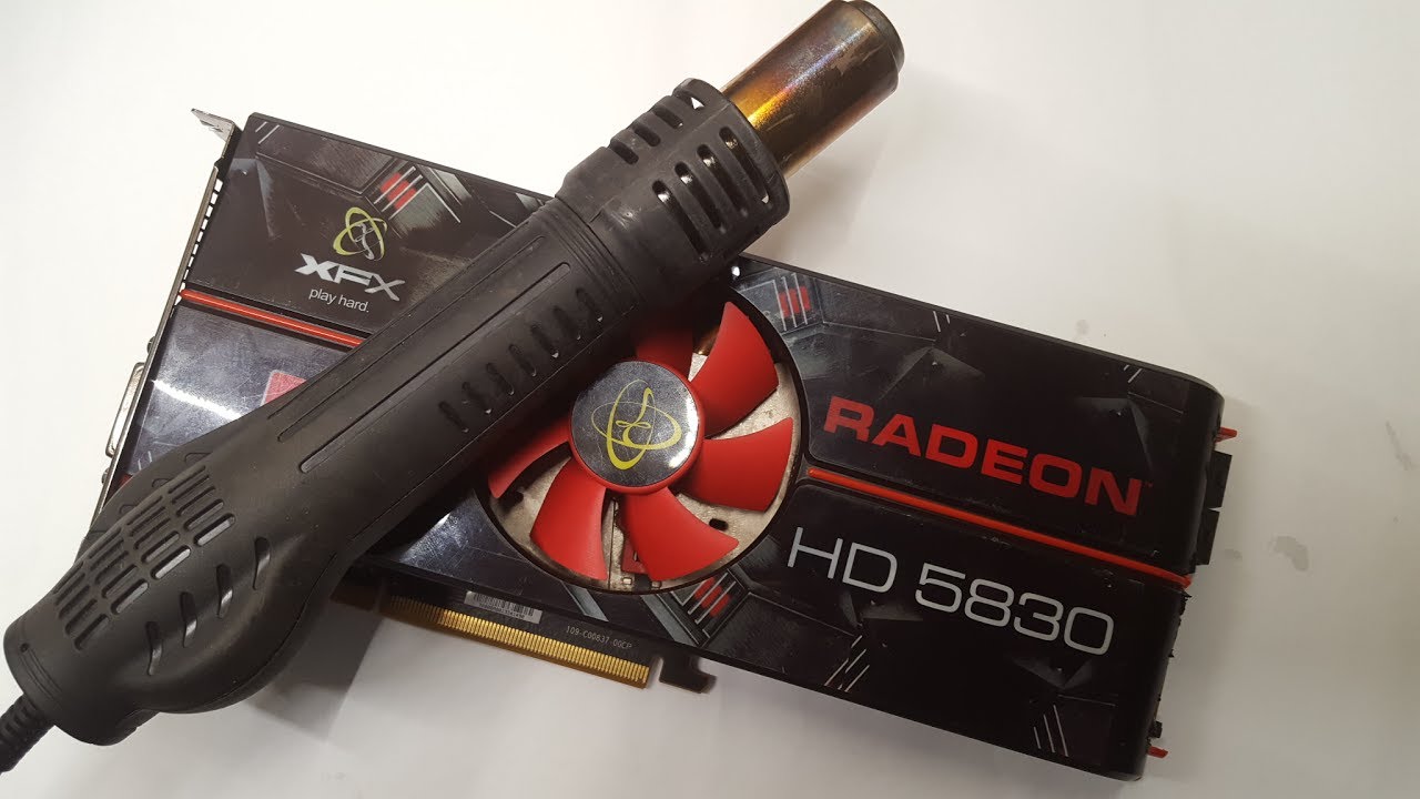 Диагностика и выявление гретой видеокарты на примере HD5830