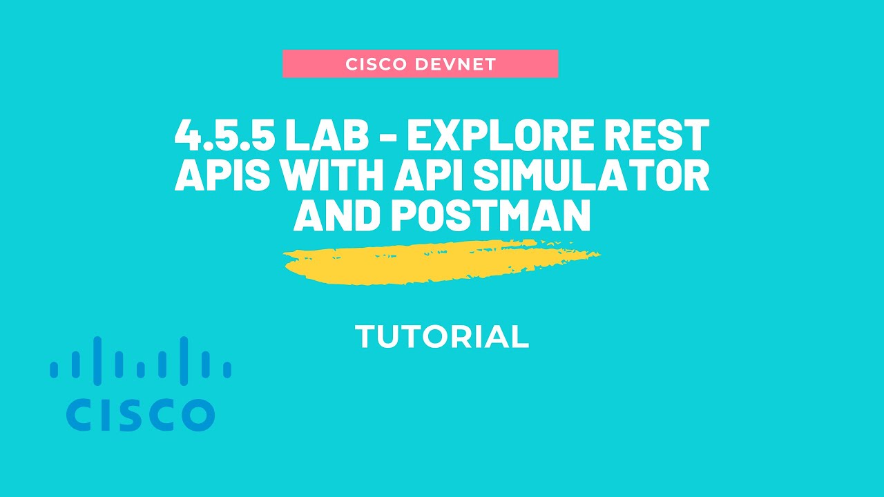 4.5.5 Lab - Explore Rest APIs with API Simulator and Postman - YouTube