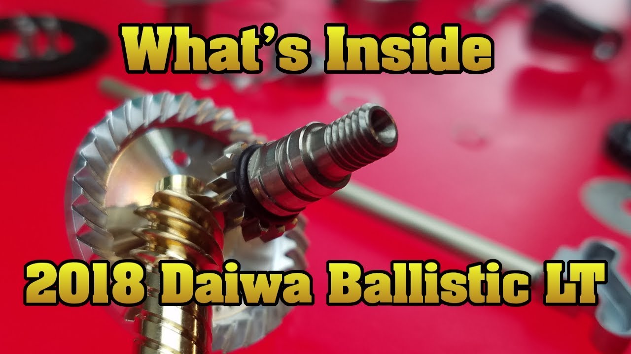 NEW! 2018 Daiwa Ballistic LT Inside out analysis: Going over all the  internals and features 