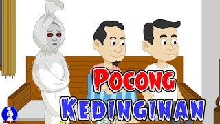 Pocong Kehujanan☠Nonton Tv☠Pocong Sial☠Funny Cartoon☠Horor Lucu Episode 31