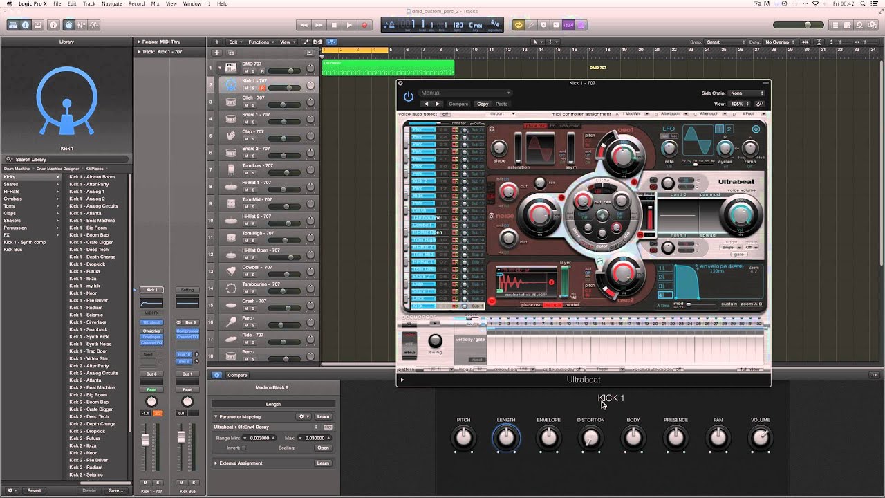 drum machine designer logic pro x download