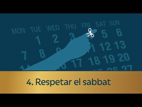 4. Respetar el sabbat