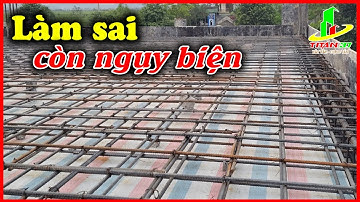 Thép sàn làm thế này có nghiệm thu được không.