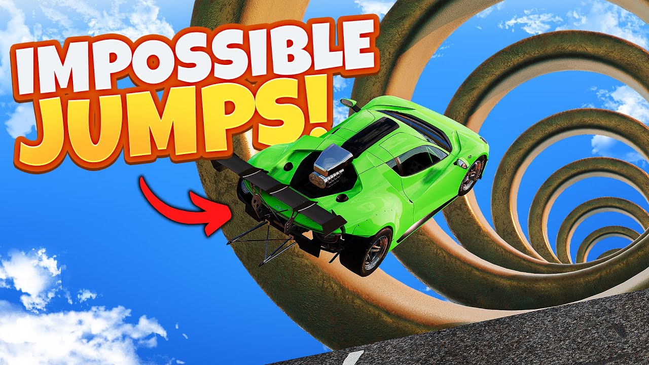 Are These BeamNG Drive STUNT RAMPS Even POSSIBLE!? - YouTube