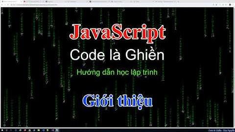 204 - JavaScript - Giới thiệu