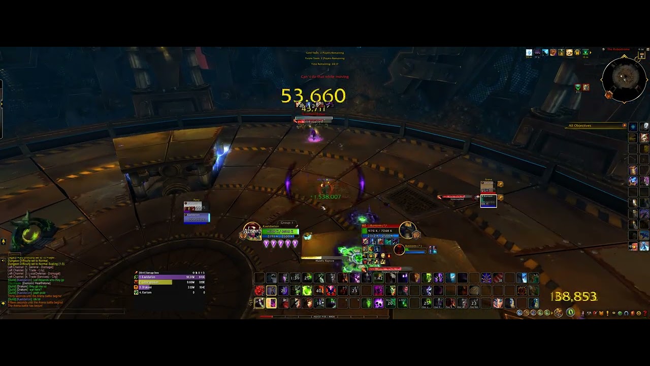 Affliction Lock / Shadow Priest 2v2