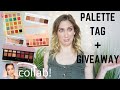 EYESHADOW PALETTE TAG + GIVEAWAY! // COLLAB WITH ALLIE GLINES