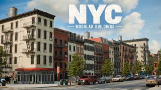 NYC Modular Buildings - Blender 5.2