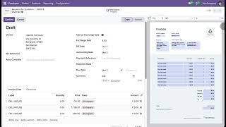 Manual Currency Exchange Rate on Sale and Purchase Odoo