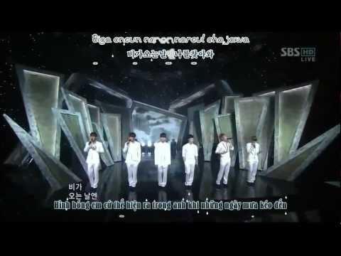 On Rainy Days - BEAST (Live) [Vietsub + Kara]
