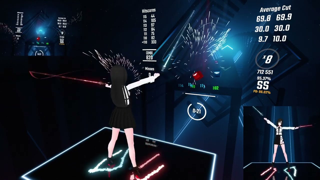 Beat Saber「Peanut Butter Jelly」 Expert+（FC）