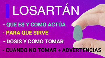 ¿Cuánto tiempo tarda en hacer efecto el losartan?