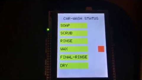 Car-wash Statemachine demonstration