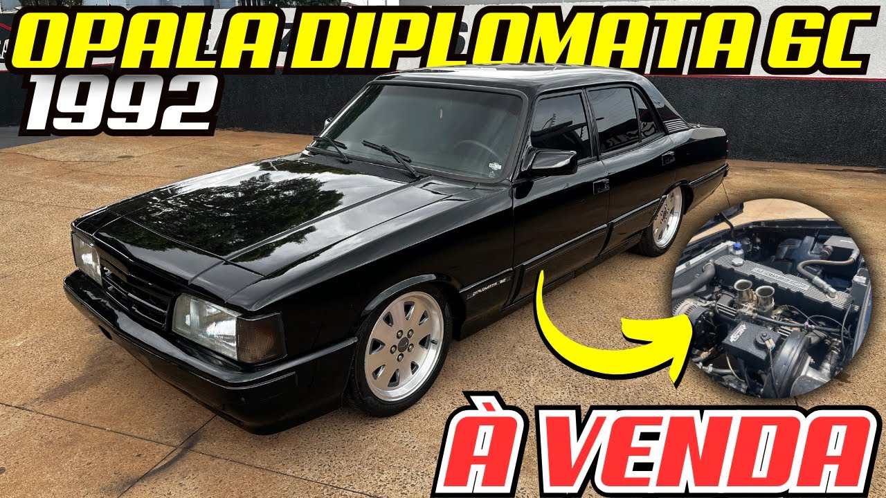 (VENDIDO) GM OPALA DIPLOMATA 6C 1992