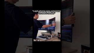 Yo después de ahorrar meses para comprarme un nuevo monitor