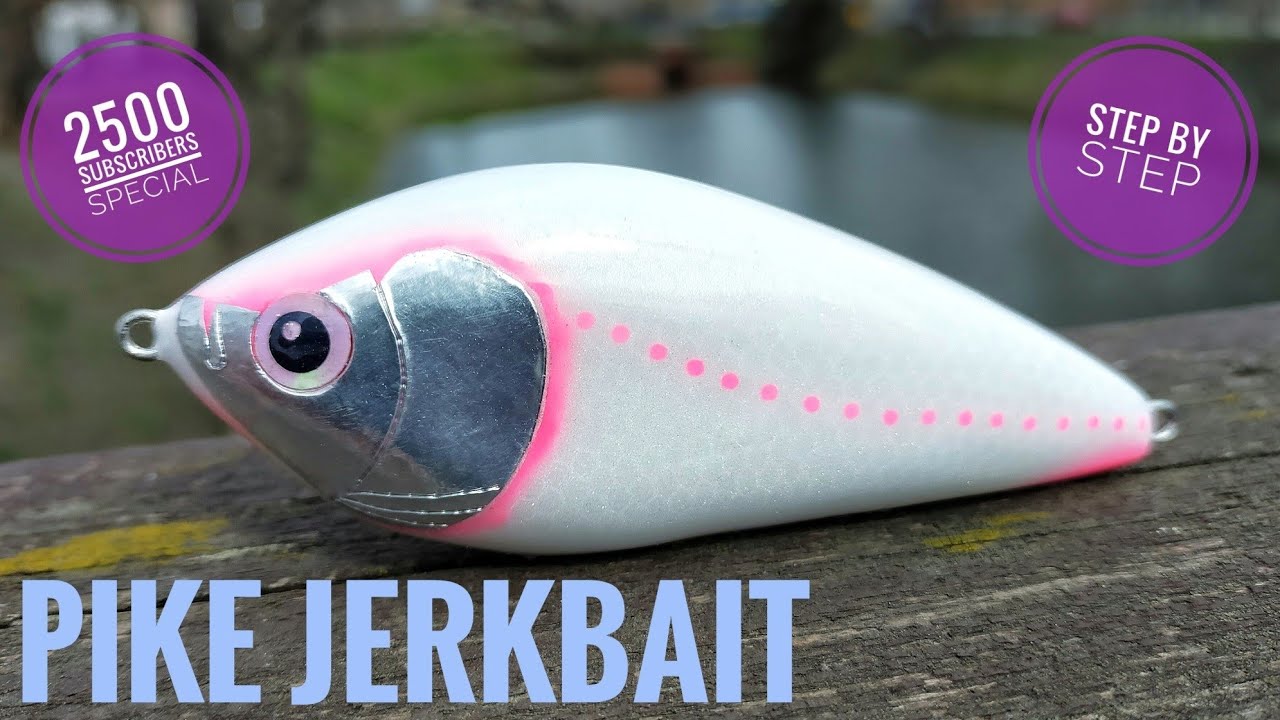 Lure Making Pike Jerkbait - part 1 2500 SUBSCRIBERS SPECIAL