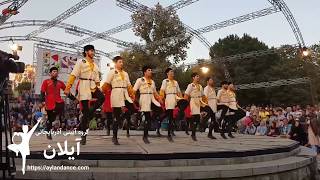 هجدهمین جشنواره نمایش‌های آیینی و سنتی - روز اول | رقص آذربایجانی گروه آیینی آیلان