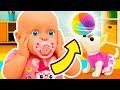 🎀 Bebekle Oyun Zamanı – Beslenme, Banyo, Uyku 👶💤