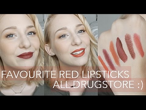 best-red-lipsticks-|-fair-skin-|-all-drugstore