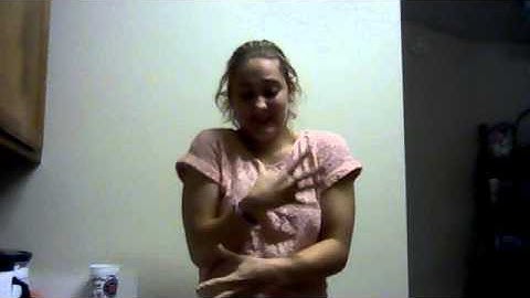 Rachel Fields ASL 2 Homework Lesson 12