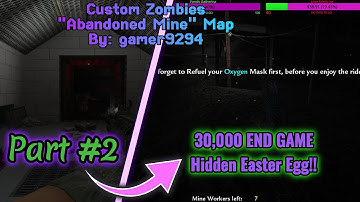 Custom Zombies Solo▐ "Abandoned Mine" Map Part #2