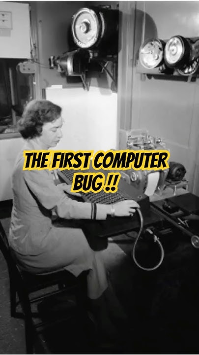 The first computer BUG! #history #facts #computer #computerscience #fyp ...