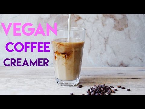 Homemade vegan coffee creamer 3 ways // MoreSaltPlease