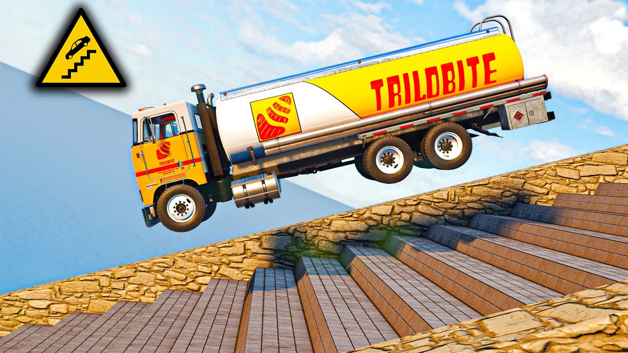 Cars vs Stairs – Physics Will Decide Their Fate