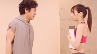 片岡愛之助、ジムトレーナーへにじり寄り熱く語りかける／「アトピー性皮膚炎啓発『たもつ』プロジェクト 」CM+メイキング+インタビュー