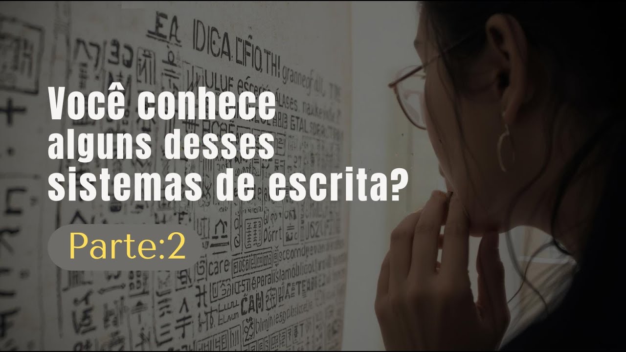 10 sistemas de escrita usados por apenas um idioma