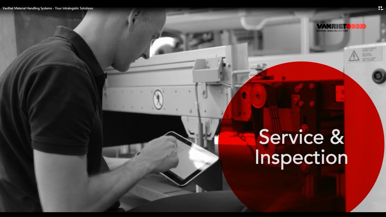 VanRiet Material Handling Systems - Service & Maintenance