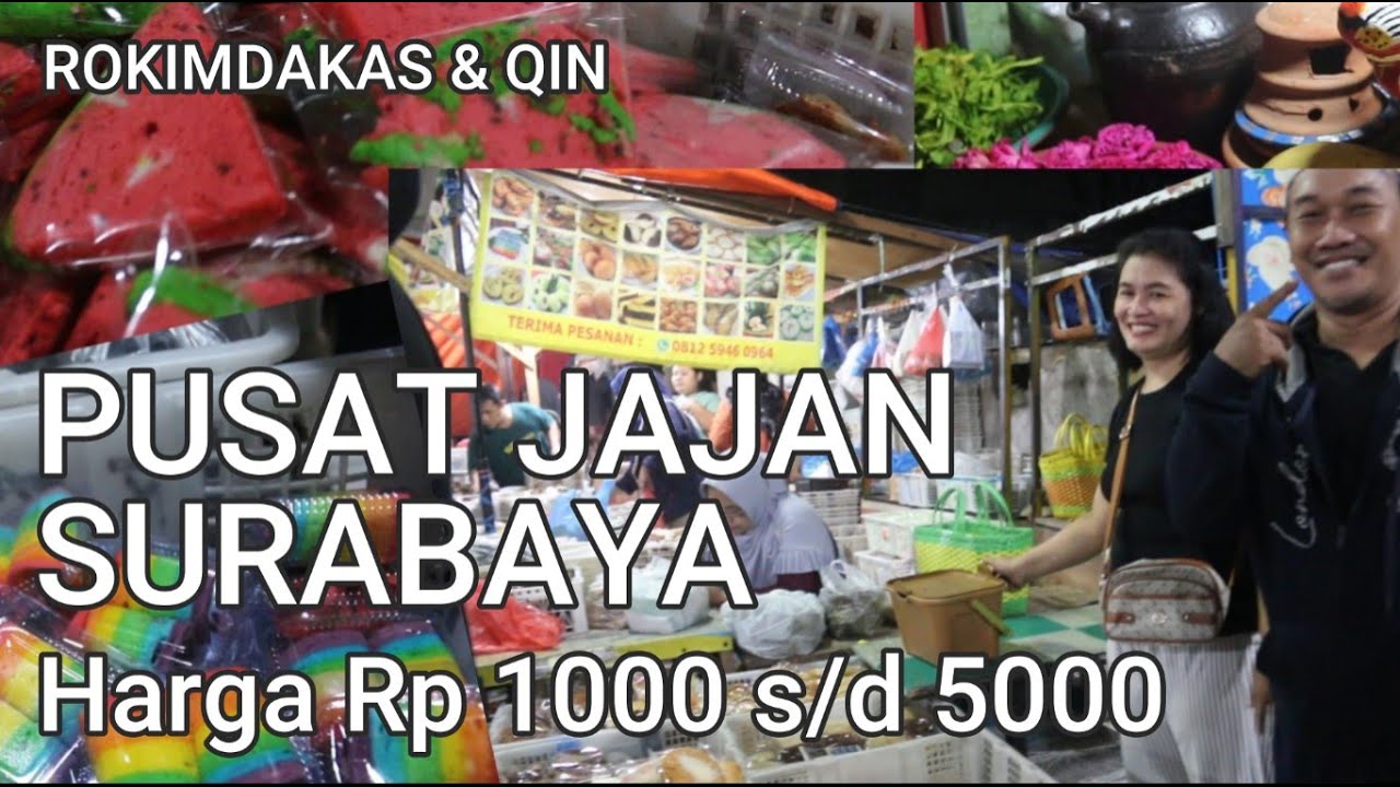 JAJAN dI PASAR KEMBANG SURABAYA #HARGA_BANTINGAN_Murrraahhhh_!!