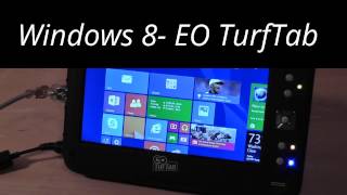 EO TurfTab UMPC Running Windows 8: