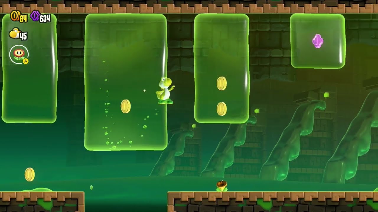 Soluce Super Mario Bros. Wonder 100% - Exploration 1 : Ruines Gélatines