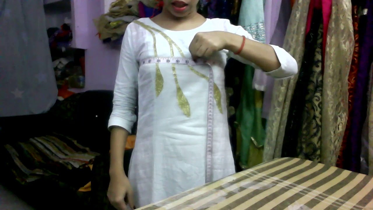 Naap lene ka sahi tarikasilai sikho how to learn stitching YouTube