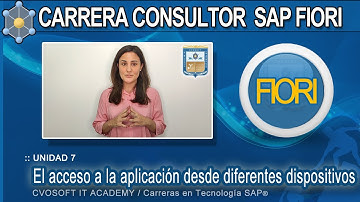 🎓SAP Fiori | Unidad 7 ►Gestión de APPs Multiplataforma | CVOSOFT