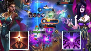 Wild Rift: SICKEST TEAMFIGHT COMP WOMBO COMBO Morgana Mel