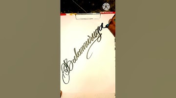  name writing/ balamurugan lalitha #shorts #calligraphy #cursive #letters #trending #write #ytshorts