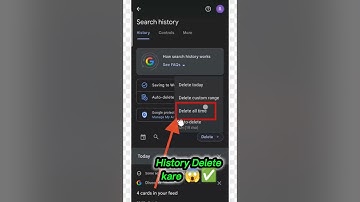 🧹 Google Search History Delete Kaise Kare | Clear All Google Data 2025 #short #youtubeshorts #mobile