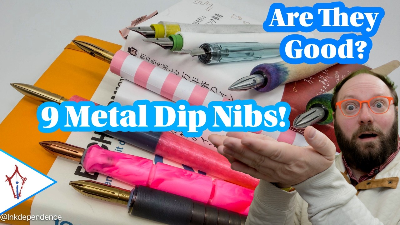 Are They Good? Kakimori, ColorVerse, Tom's Studio, Pilot, and Sailor Dip Nibs!