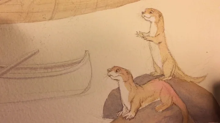 Super Fun Art Time with Christian Slade "Otters"