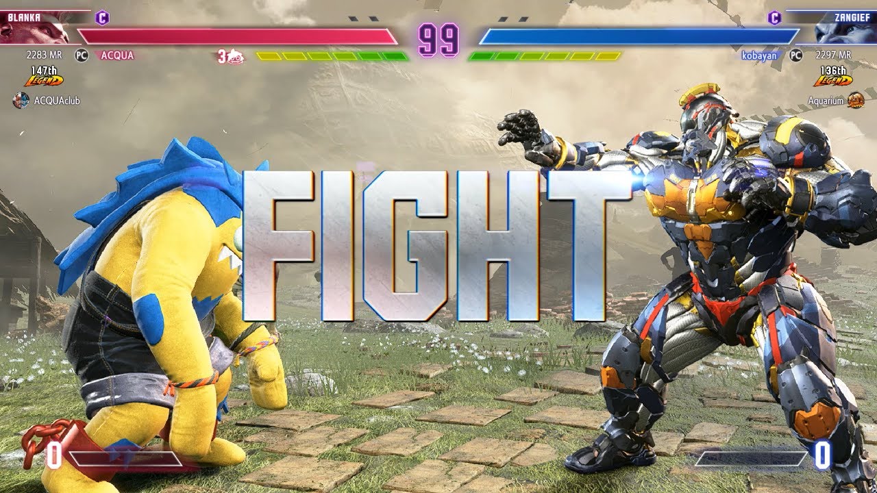 Street Fighter 6 🔥 КОБАЯН (Зангиев) против АКВА (Бланка) 🔥 Высокоуровневые матчи SF6!