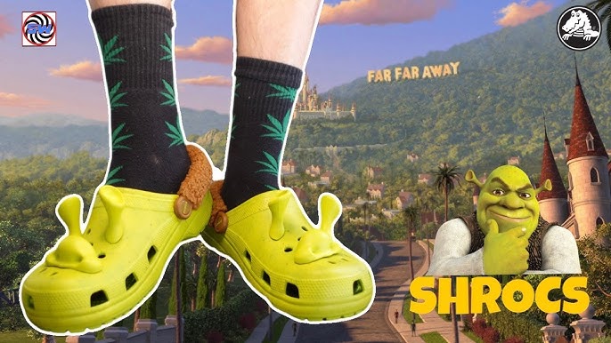 Amazing Shrek Floral 3D Crocs Shoes, Funny Crocs - Bring Your Ideas,  Thoughts And Imaginations Into Reality Today